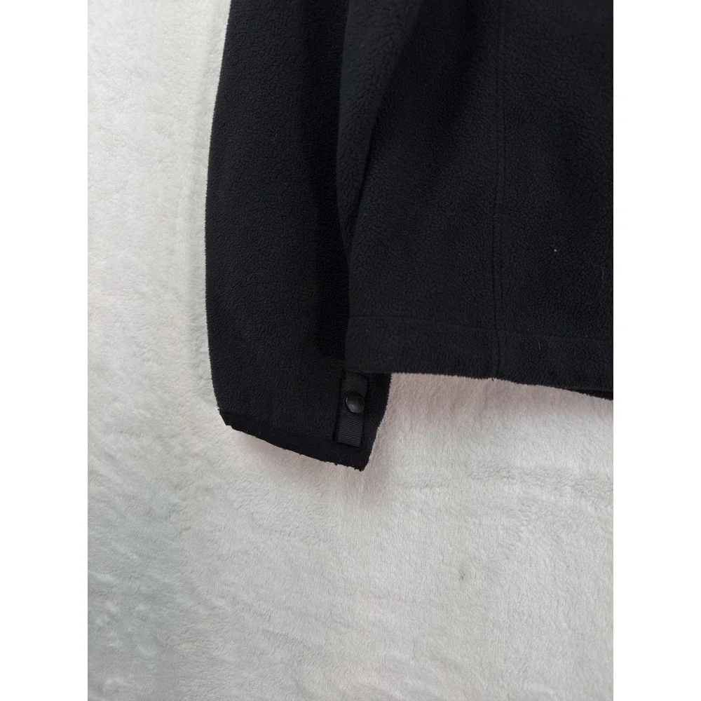 The North Face Mens TKA 100 Polartec Fleece Jacket Black Full Zip M A7SP FW14